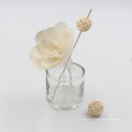Chinesischer heißer Verkauf weißes hölzernes handgemachtes organisches Material getrocknete Sola-Holz-Blume für Reed-Diffusor